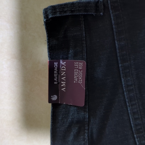 Gloria Vanderbilt Amanda Woman's Denim size 8 average - Picture 7 of 8